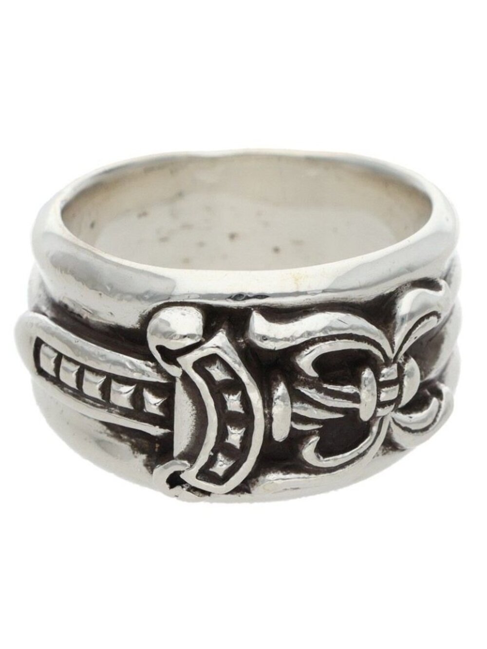 Chrome Hearts Dagger Silver Ring